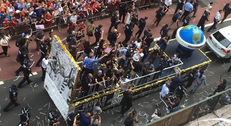 2019 Women's World Cup Ticker-Tape Parade