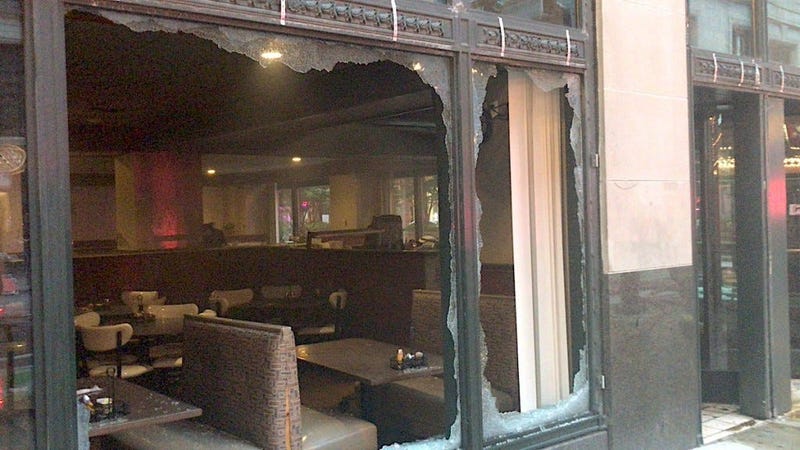 A fire was extinguished in a restaurant at the State of Illinois Building at 160 N. La Salle St on July 4, 2019.