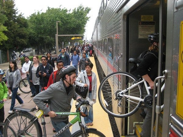 Cyclist will be able to board first onto the bike cars of Caltrain begining on March 11, 2019.