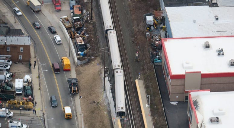 LIRR crash in Westbury