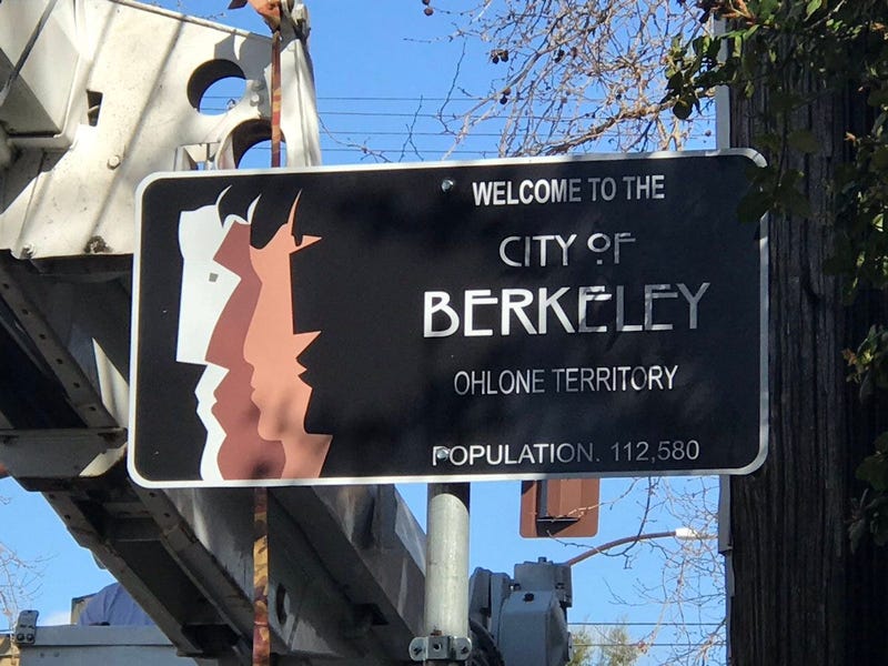Berkeley has added a reference to city signs about the indigenous people from the Bay Area.