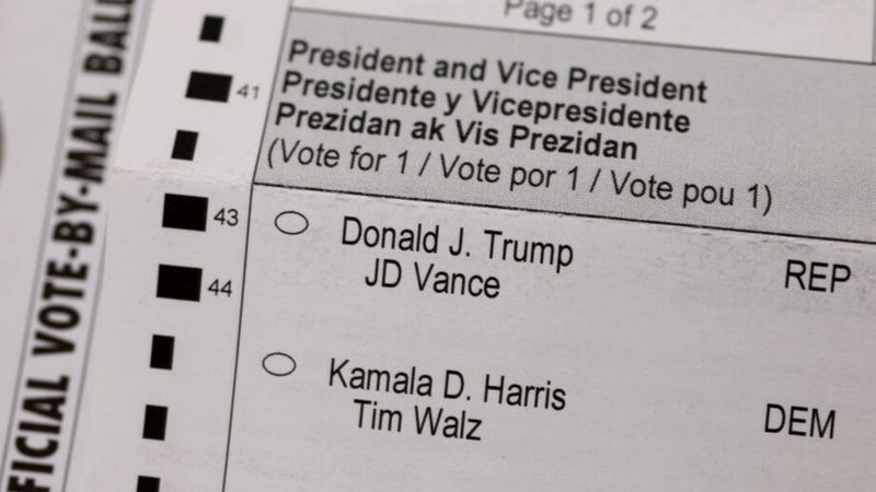 2024 ballot for president