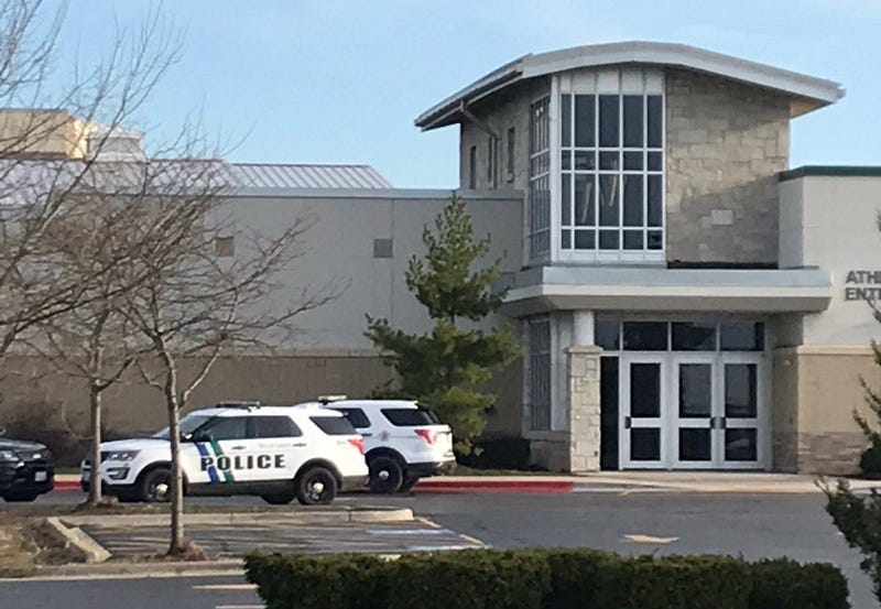 Officers responded to Batavia High School Monday morning due to reports of an unknown male with a rifle entering the school
