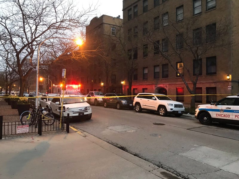 Emergency crews respond to the 3600 block of North Lake Shore Drive, where a person was found impaled on a fence