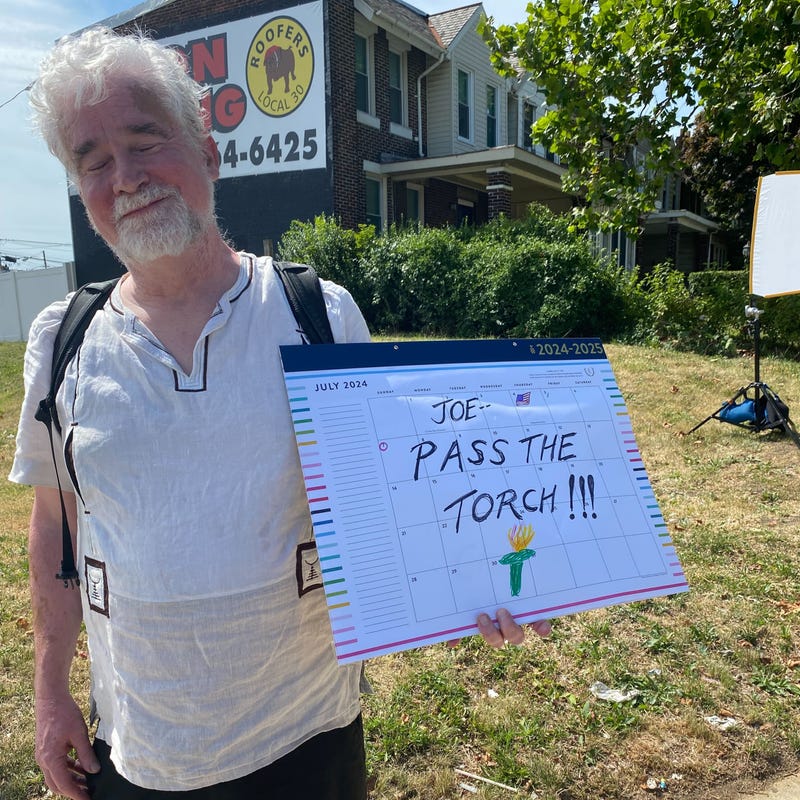 Wayne Eastman from Orange, New Jersey, thinks it's time for Joe Biden to pass the torch to another Democratic candidate.