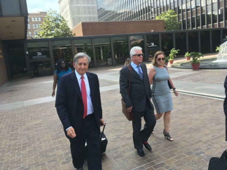George Peltz has been senteced. He is the first defendant in the federal authorities' case against "Johnny Doc." 