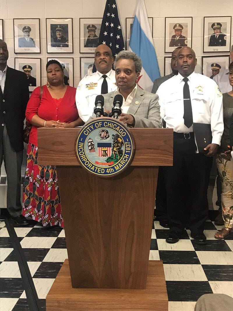 Mayor Lori Lightfoot launches a new community policing initiative aimed at strengthening the relationship between local businesses and communities across Chicago.