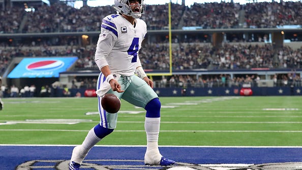 Dez Bryant, DeMarcus Lawrence and more celebrate Dak's new deal with Cowboys