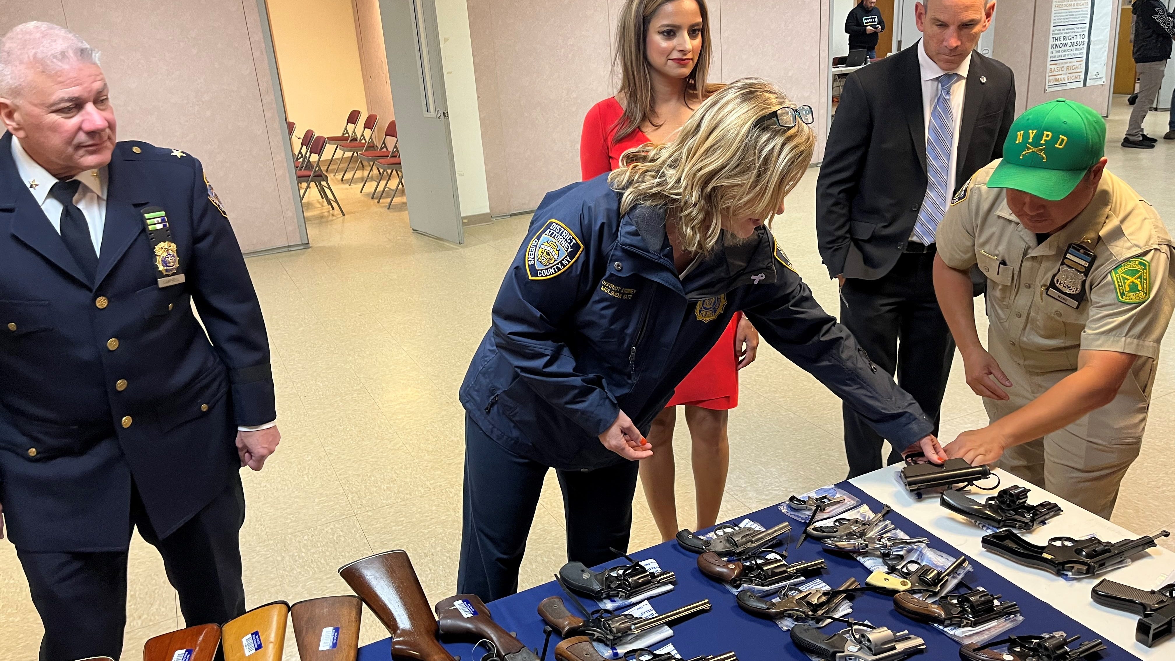 Queens gun buyback program collects 62 firearms