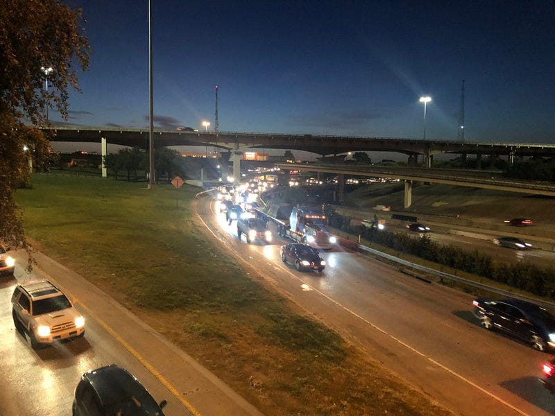 Wrong Way Crash Shuts Down Dallas Highway