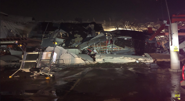 Several Storms Damage North Dallas Area