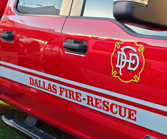 Dallas Fire-Rescue vehicle