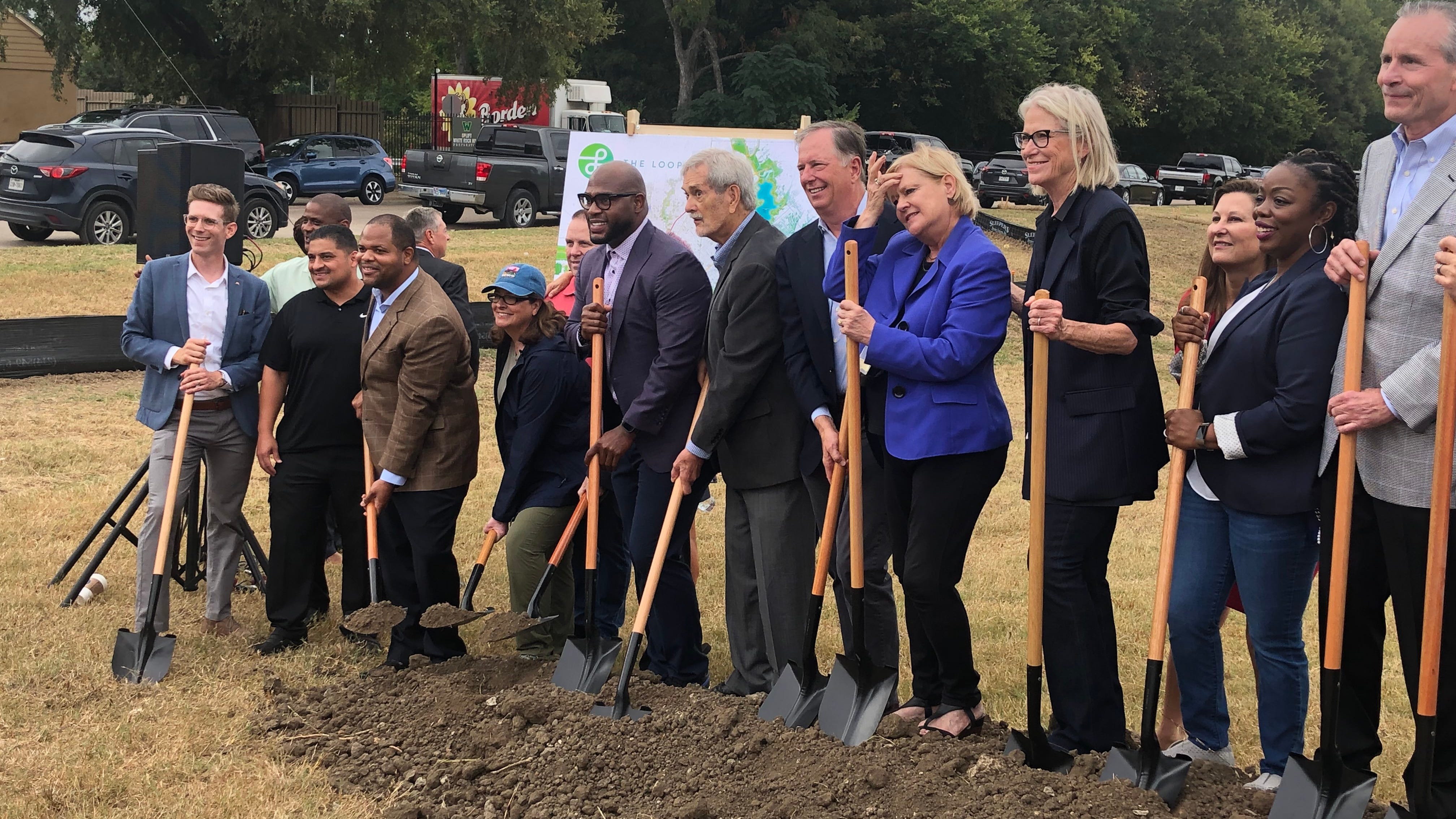 Dallas breaks ground on 11 miles of new trails