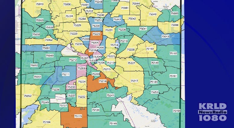 Dallas County COVID-19 Map