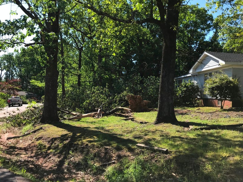 Damage Near Galphin Drive