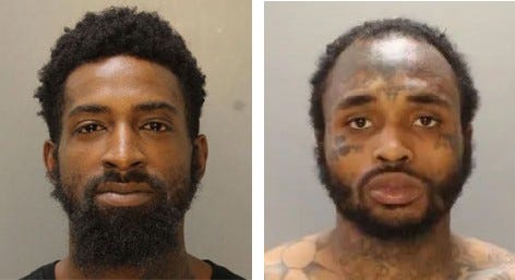 From left: Damar Jones, Christopher Linder