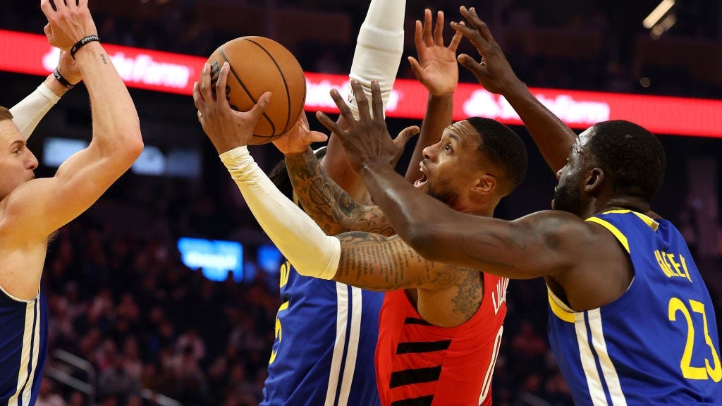 Warriors blitz Dame with box-and-one, show playoff poise