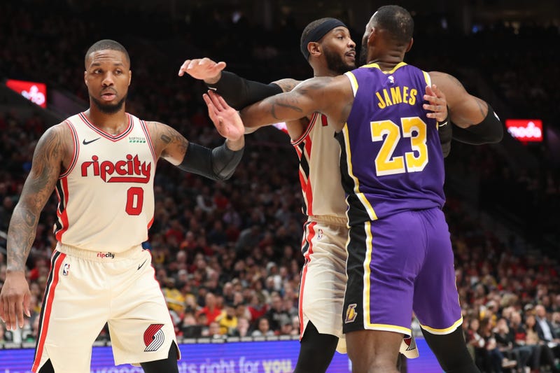 LeBron James Damian Lillard