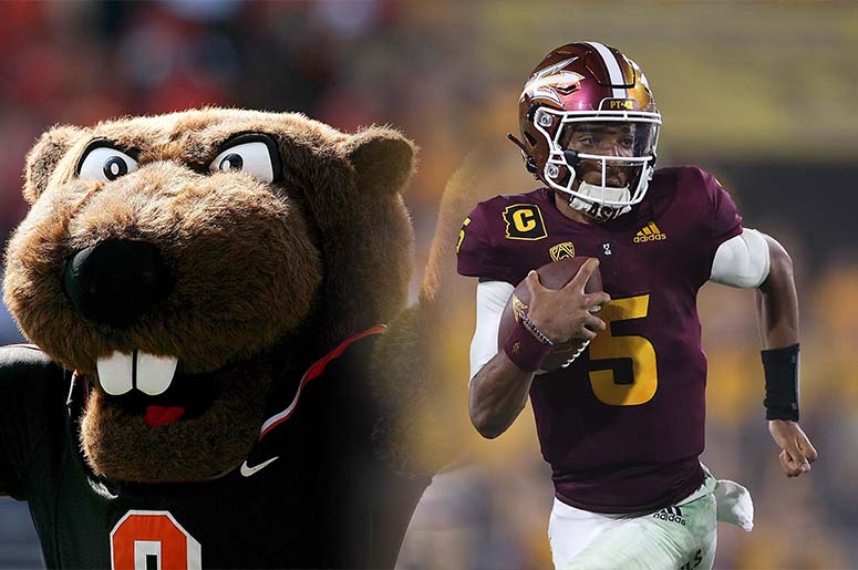 Oregon State Beavers Jayden Daniels