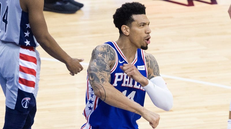Philadelphia 76ers forward Danny Green