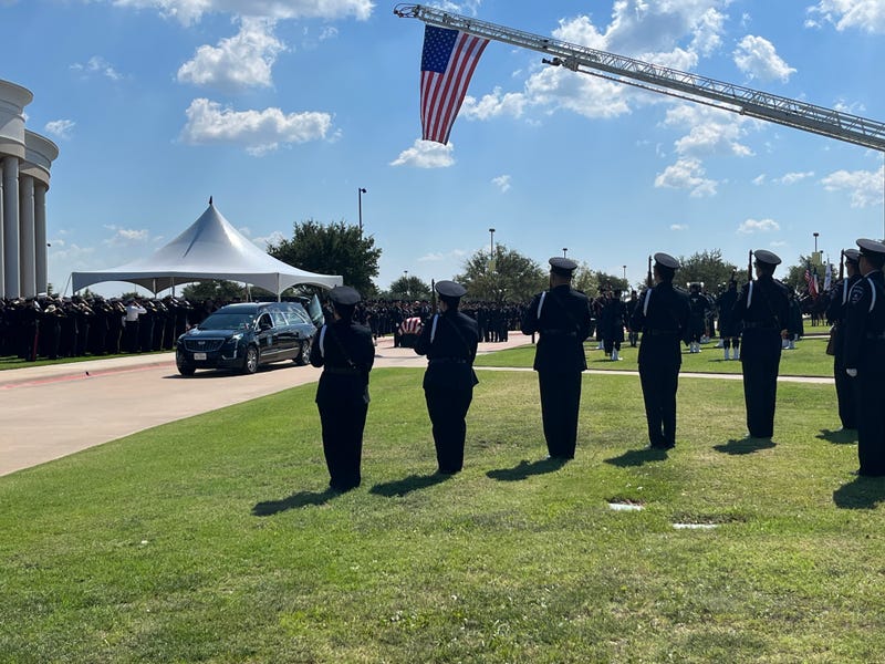 Police officer funeral