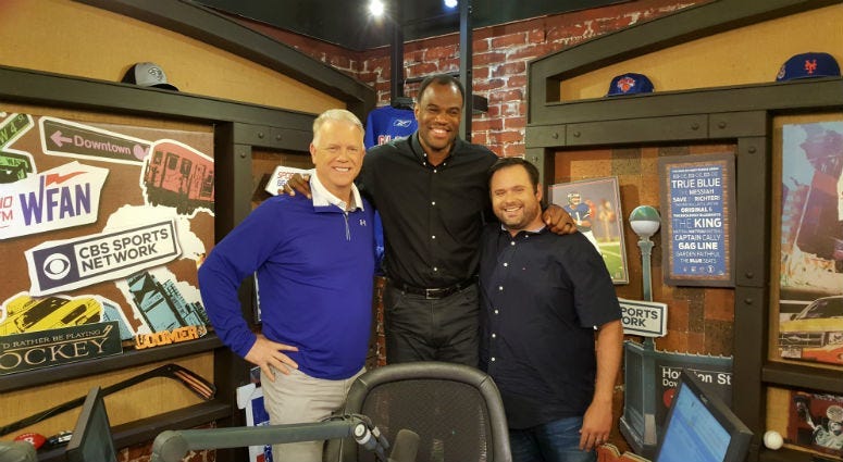David Robinson stops by the studio to chat with Boomer and Gio.