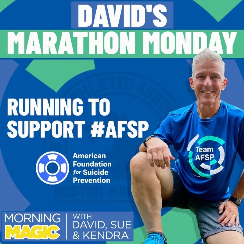 David Running The Marathon