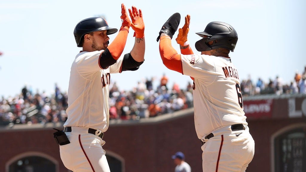 New Giants OF J.D. Davis hits home run against Clayton Kershaw