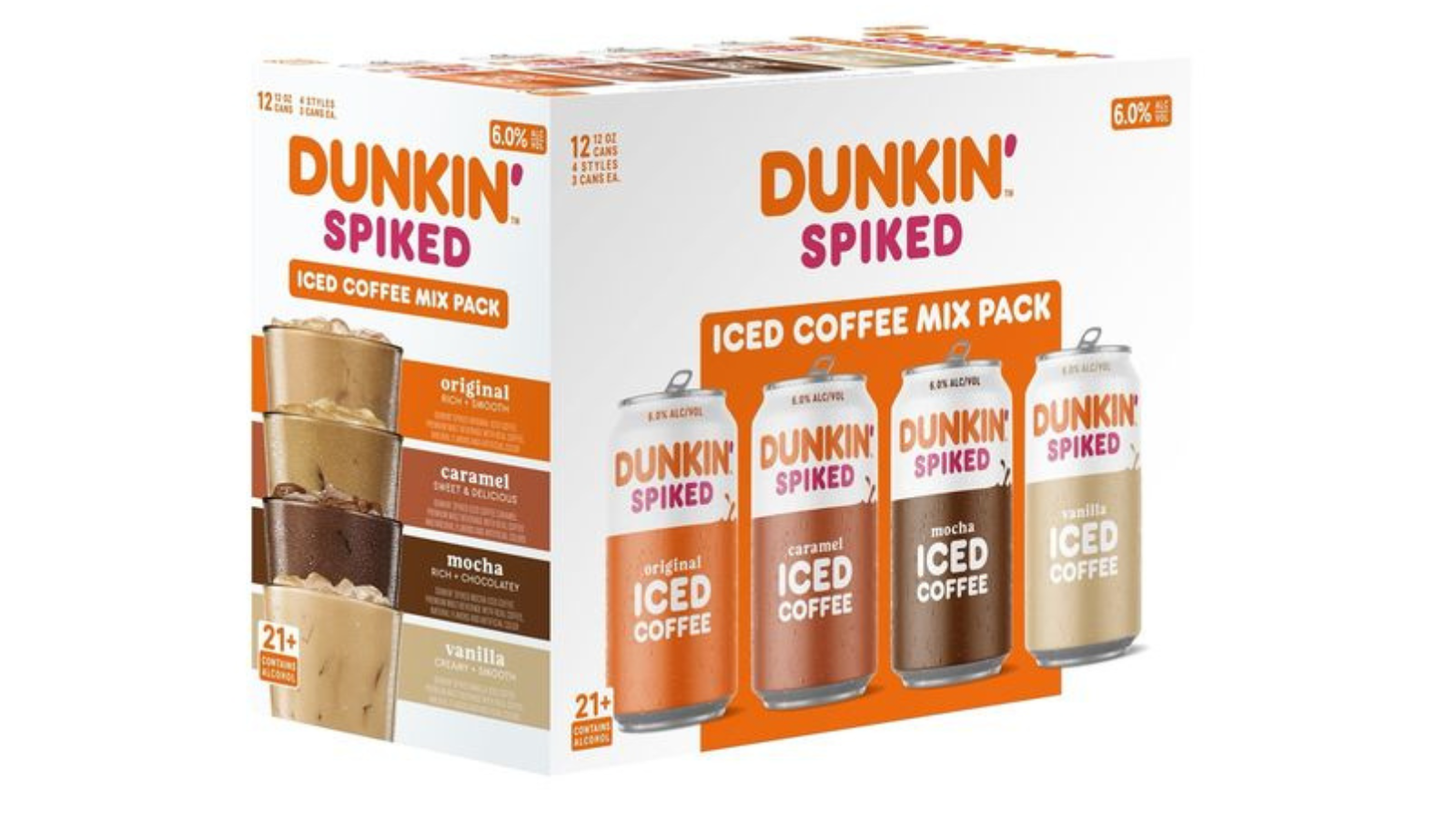 Dunkin’ to release alcoholic version of its iced coffees and teas