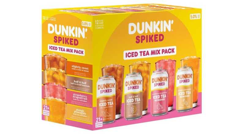 Dunkin' releases new boozy drinks