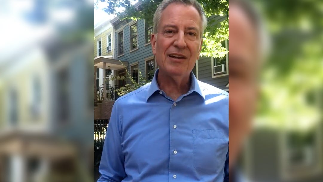 De Blasio ends congressional bid: 'Time for me to leave electoral politics'