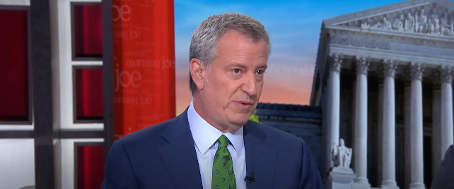 Bill de Blasio on Morning Joe