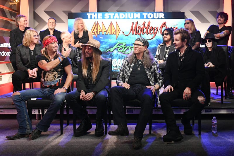 Def Leppard, Motley Crue, Poison
