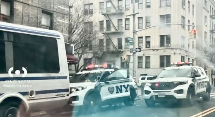 Two men were stabbed in front of a deli in Washington Heights.