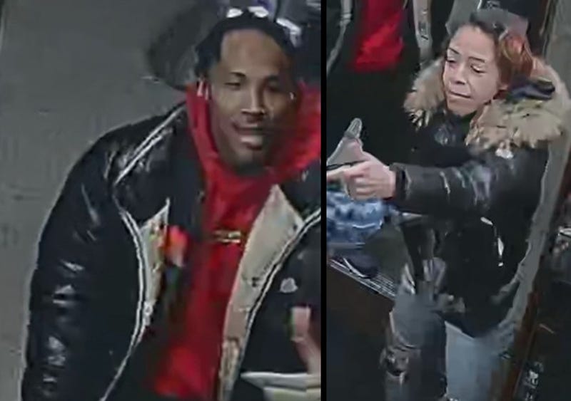 Police are searching for two suspects who allegedly attacked a deli owner who confronted them for stealing a Snapple