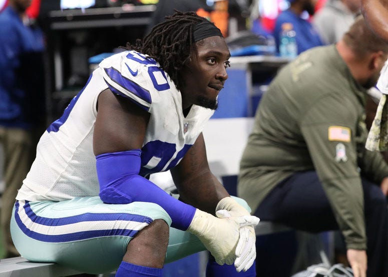 Dallas Cowboys defensive end Demarcus Lawrence 