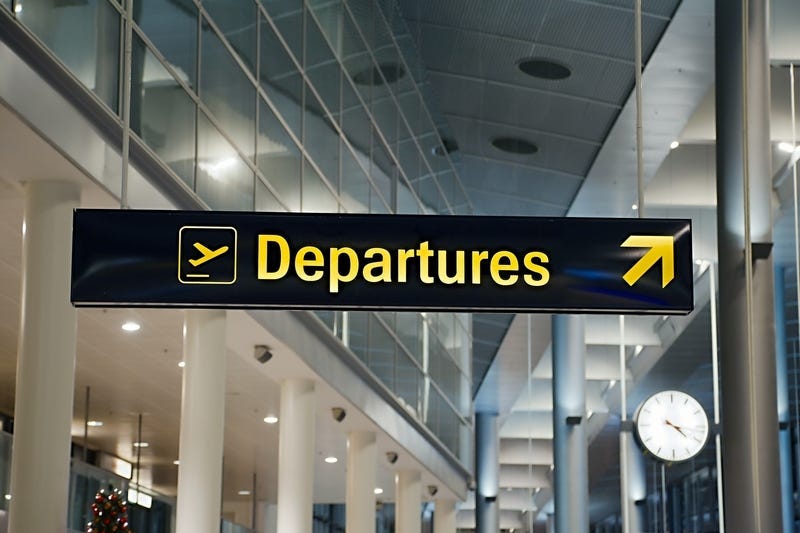 Departures Airport