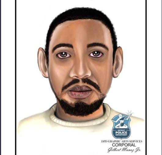 suspect sketch - child abduction