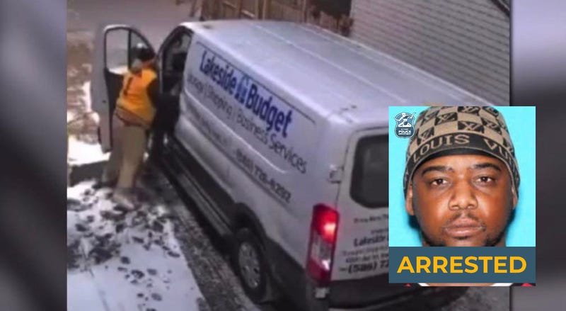 A 32-year old man is in police custody following what authorities are calling a domestic incident in Detroit where he was allegedly caught on camera physically forcing a woman into a van on Christmas.
