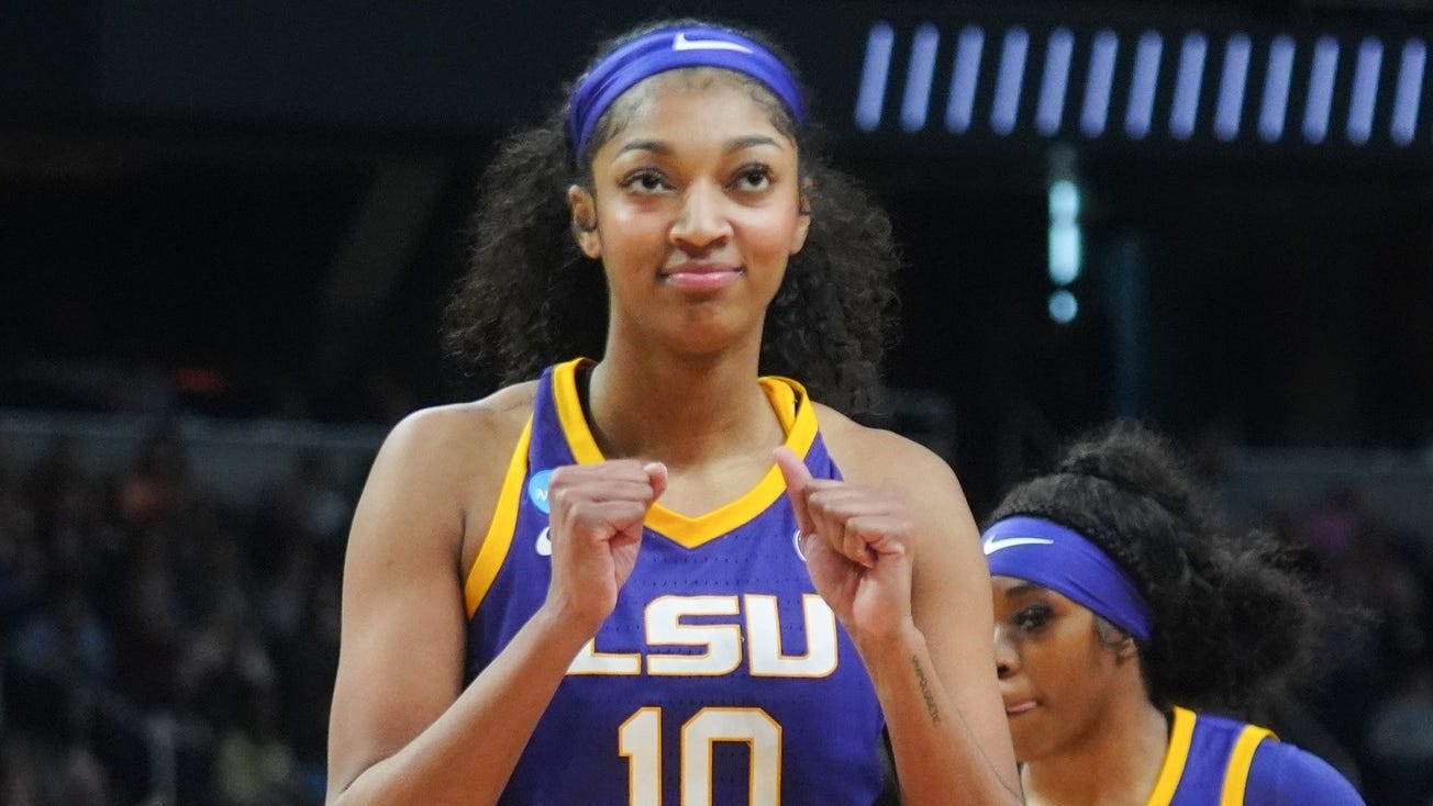 LSU's Angel Reese picked No. 7 in WNBA draft by Chicago: 'I'm just happy'