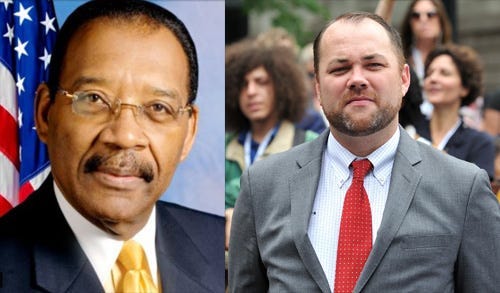 Ruben Diaz Sr and Corey Johnson
