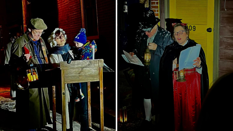 A pandemic-era tradition turns this Queen Village corner into a Dickensian dream each Christmas