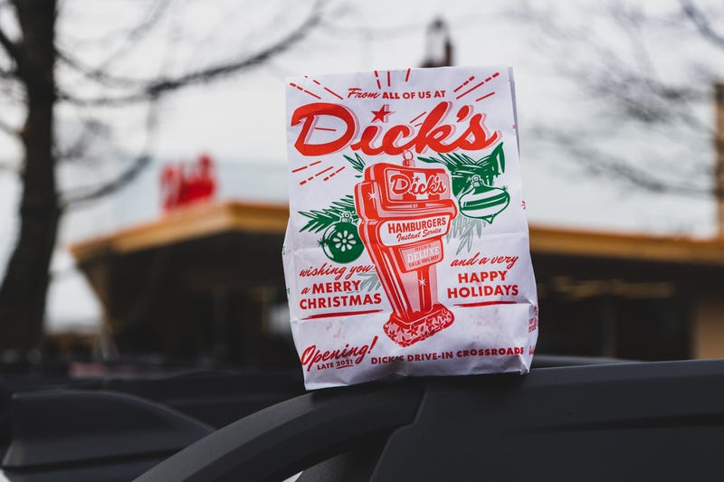 Dick's Drive-In holiday bag
