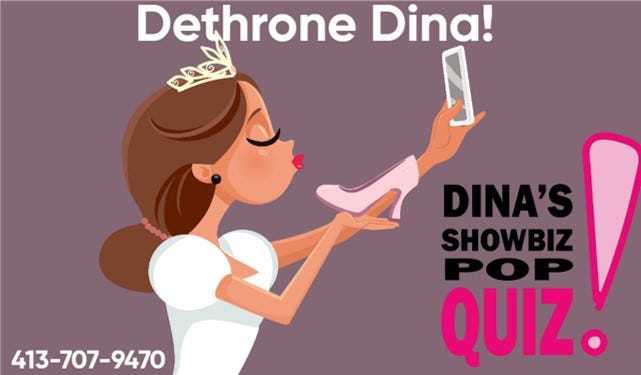 Dina's Showbiz Pop Quiz