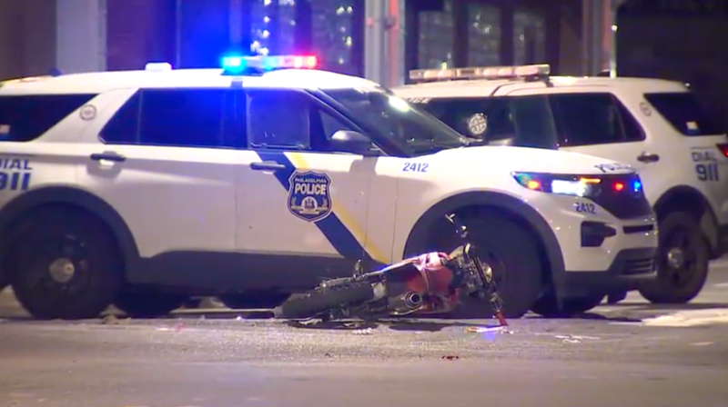  2 women on illegal dirt bike critically wounded in Frankford crash
