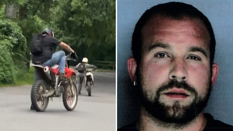 Police arrest dirt bike rider accused of running over pedestrian in Bensalem