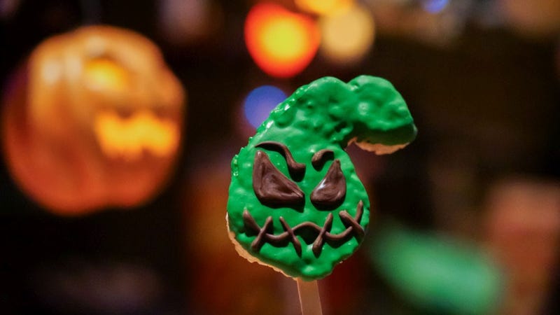 Oogie Boogie-Inspired Rice Crisped Treat 
