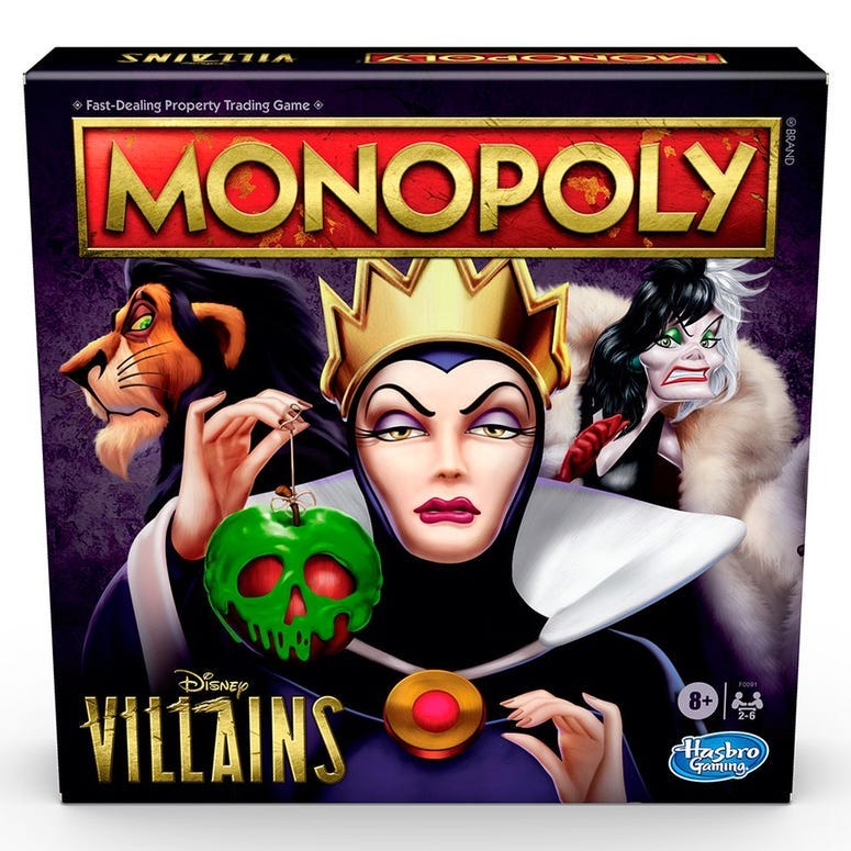 Disney monopoly, villain