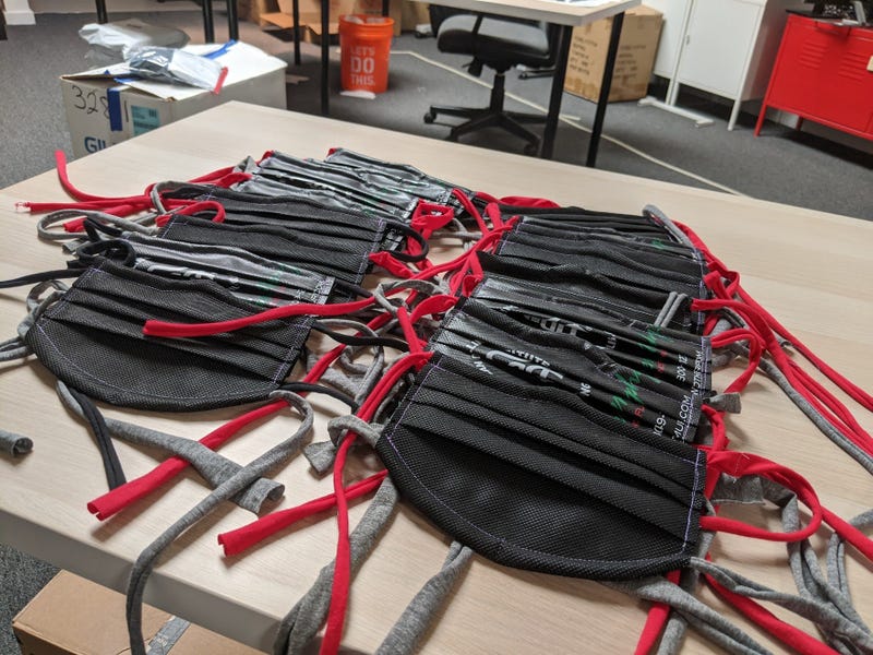 East Bay artist Rachel Sadd shifts to sewing, donating masks