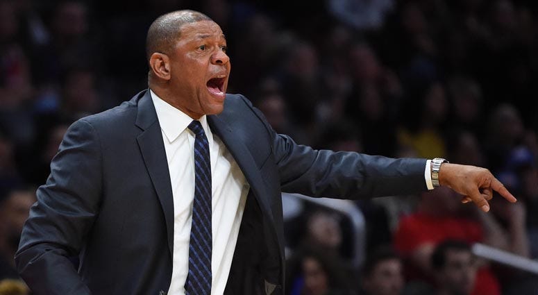 Los Angeles Clippers coach Doc Rivers